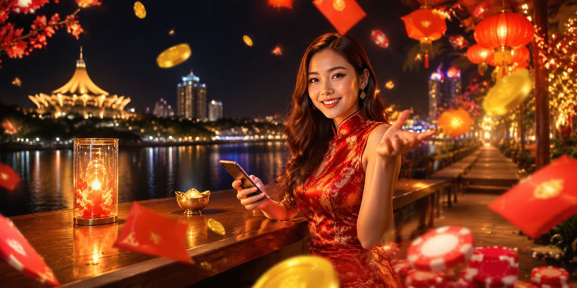 Pemain di Kuching menerima bonus sampul merah eksklusif dari spa8
