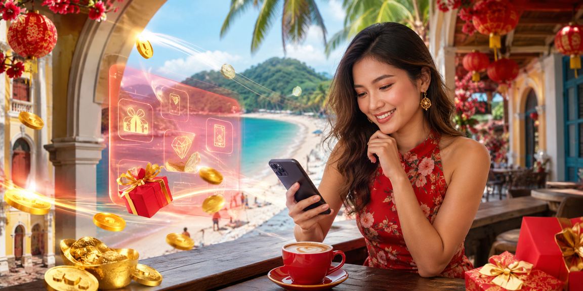 Pengguna di Langkawi menikmati cashback bonus selepas memasang aplikasi spa8